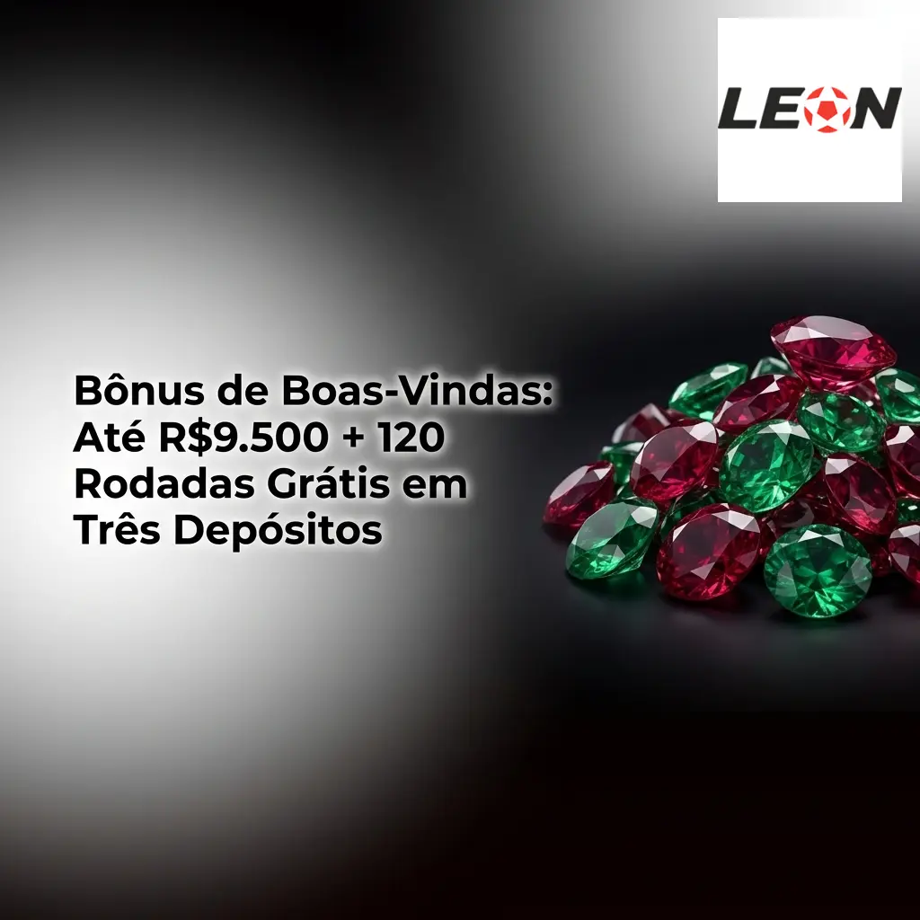 Bônus de boas-vindas até R$9.500 e 120 rodadas grátis em três depósitos para novos jogadores no Brasil