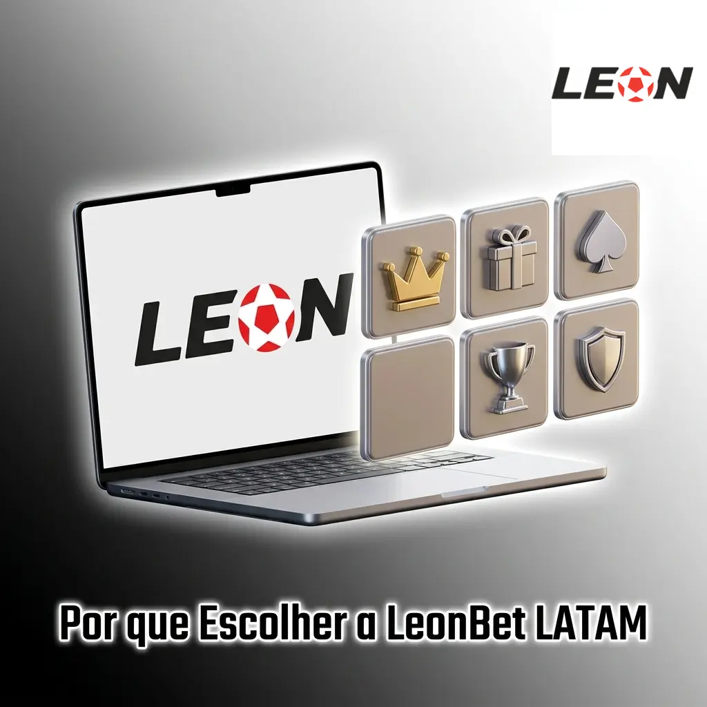 Vantagens da LeonBet LATAM: plataforma segura, esportes, cassino, pagamentos em BRL e bônus de até R$9.500