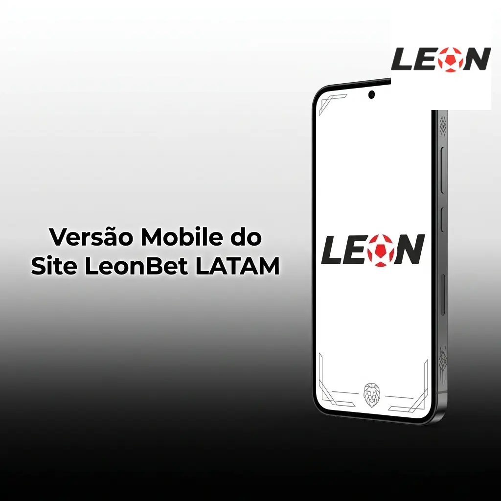 Site mobile do LeonBet LATAM otimizado para smartphones e tablets com apostas esportivas e cassino